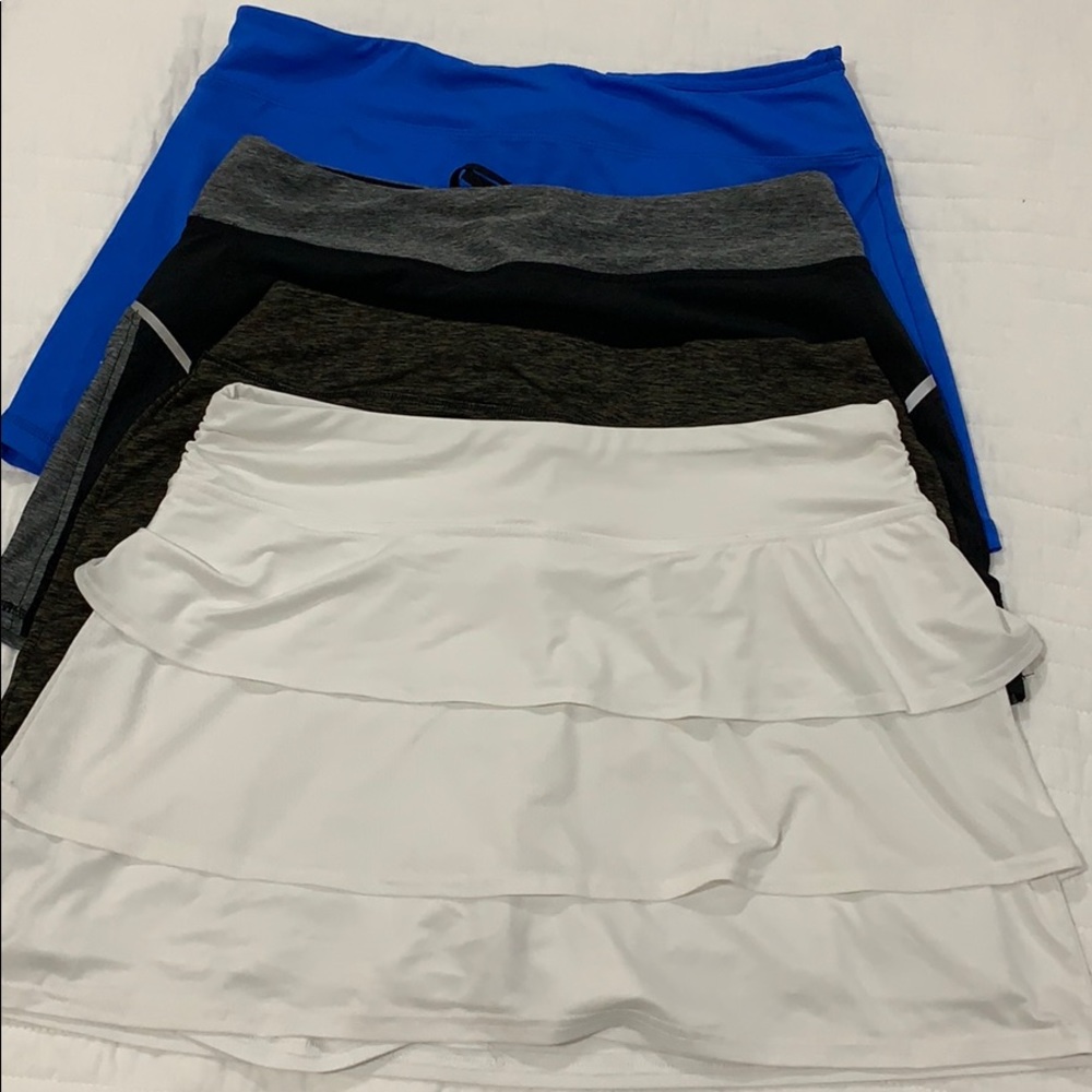 Tennis skirt lot of 4 skirts